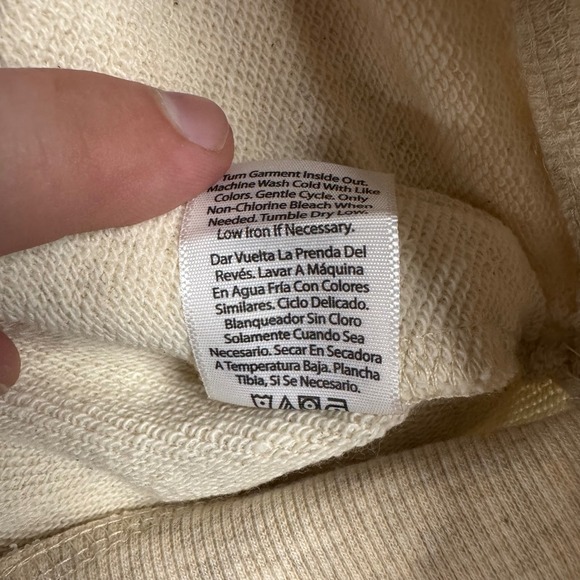 Time and Tru Womens XL 16/18 Button Up Mock Neck Sweatshirt Pullover Long Sleeve - Picture 11 of 11